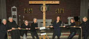 Pressefoto des Laboratoriumsgottesdienstes am 07.04.2023