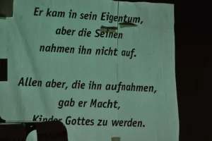 Eindrücke vom Gottesdienst am 22.04.2011
